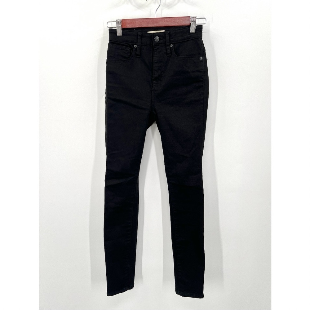 MADEWELL Woman's Black Curvy High-Rise Skinny Jeans Size 24